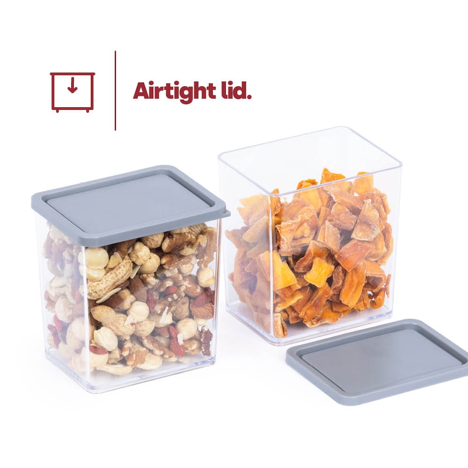 image 1 of Airtight Pantry Medium Containers Set of 2