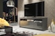 image 5 of TV Unit TV Stand Media Cabinet Sideboard Grey High Gloss Storage 160cm