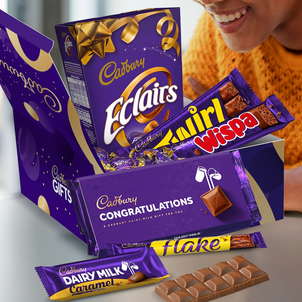 image 1 of Cadbury "Congratulations" Chocolate Gift Box