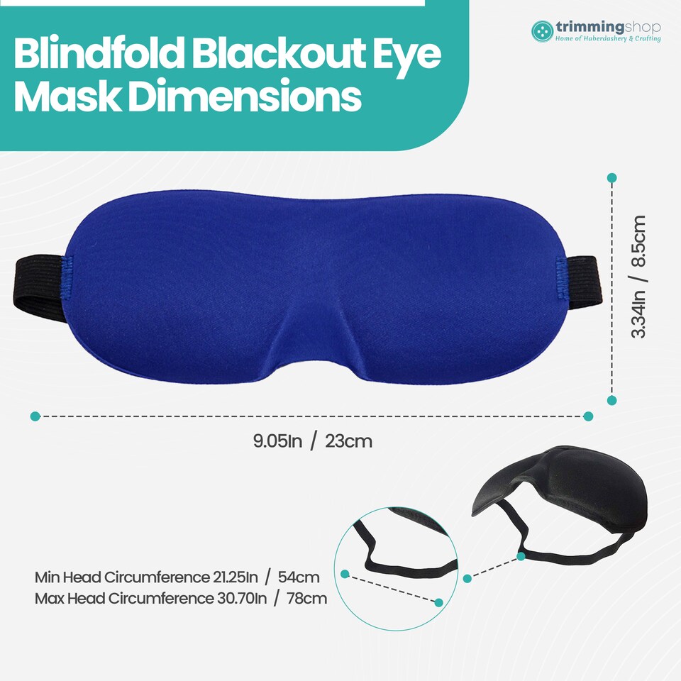 image 1 of 3D Sleep Eye Mask with Adjustable Strap Luxury Blindfold Sleep Mask