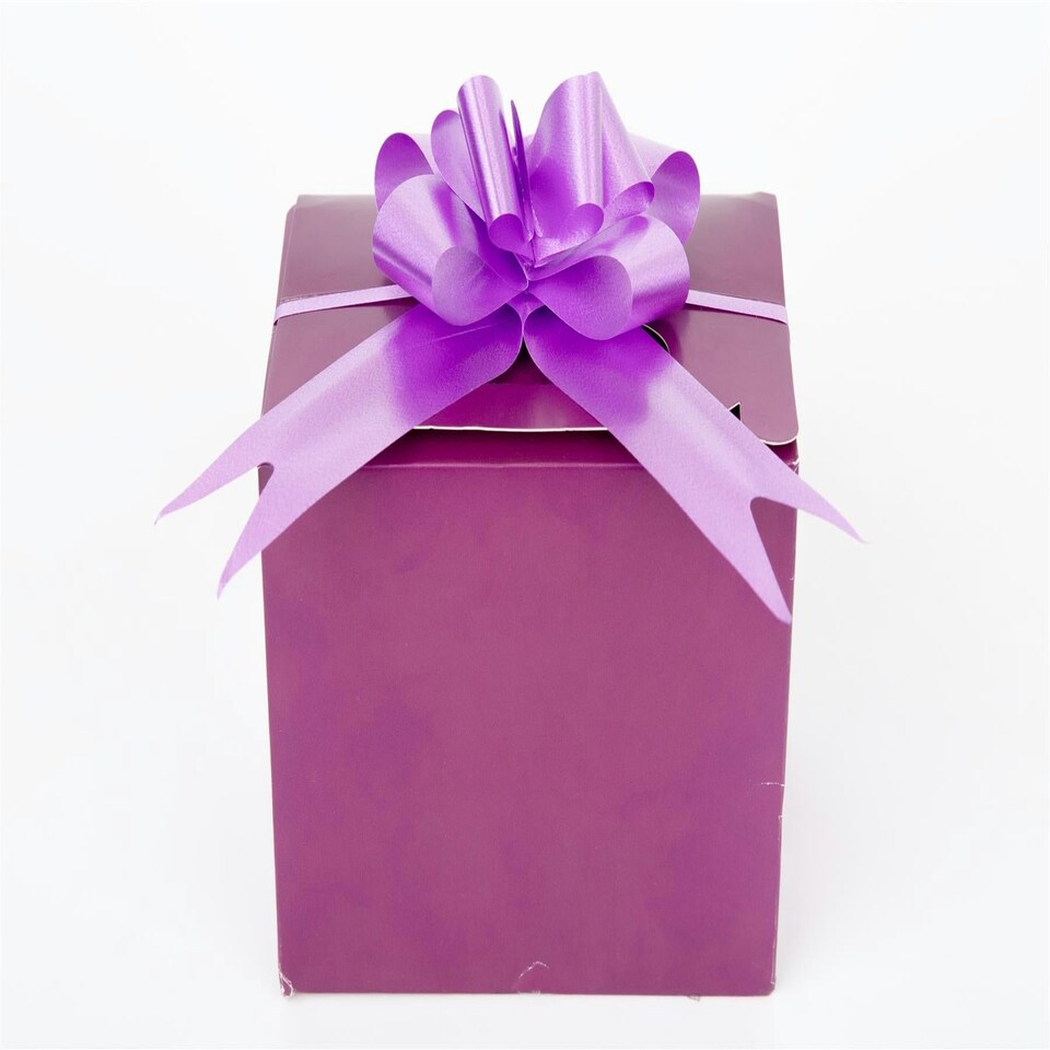 image 1 of 30 Purple Pullbows - 30mm