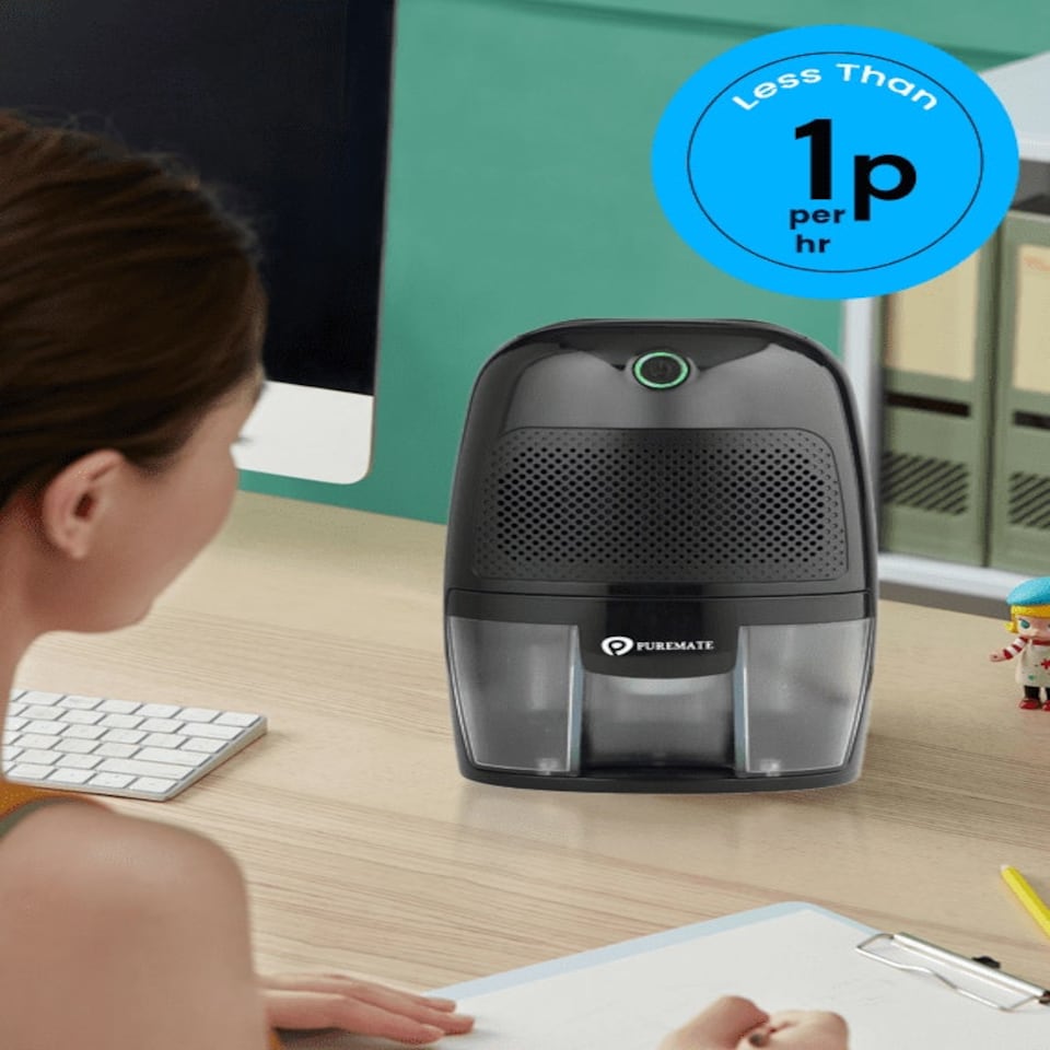 image 1 of PureMate 600ml Mini Dehumidifier