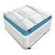 image 5 of Sareer Gel Memory Foam Mattress 4FT6 White | Double