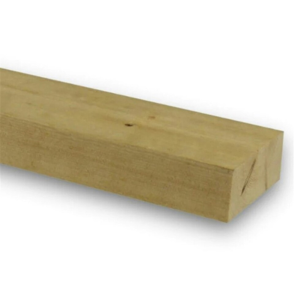image 1 of PACK OF 5 (Total 5 Units) - 75mm x 150mm (6" x 3") Sawn Timber Carcassing Wood Softwood Timber - 4.2m Length