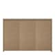 image 4 of Best Chest Storage Cabinet with 2 Drawers and 5 Doors in Artisan Oak/White