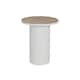 image 1 of Side table Home ESPRIT White Metal MDF Wood 46 x 46 x 56 cm N/A