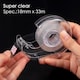 image 4 of Clear Transparent Tape with Dispenser 18mm x 33m