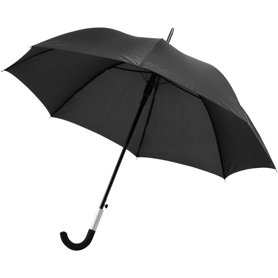 Marksman 23 Inch Arch Automatic Umbrella - Solid Black - 86 x 102 cm