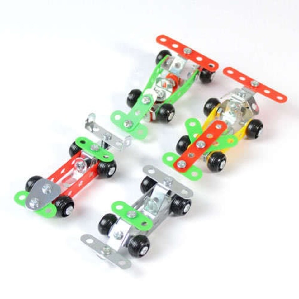 image 1 of Assorted Car DIY Metal Kit