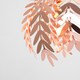 image 3 of ValueLights Pinnate Copper Ceiling Pendant Light Shade & Bulb | Copper