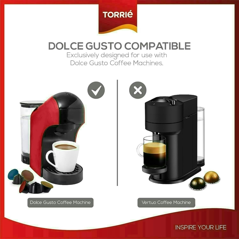 image 1 of Hot Chocolate - Dolce Gusto ® Compatible Coffee Machine Capsules (16 Pods)