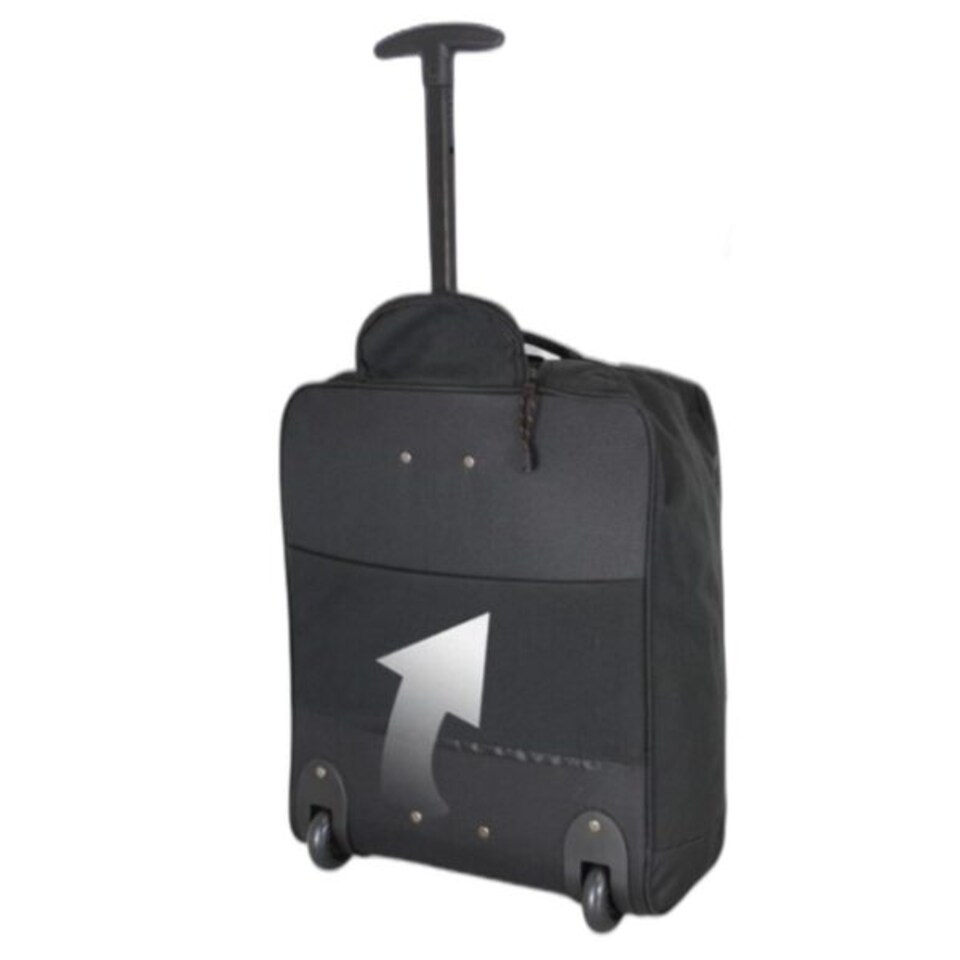 image 1 of Telescopic Handle Carry-On Bags - Black
