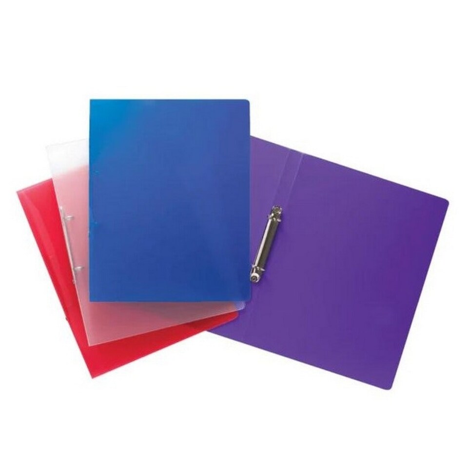 Tiger Plain A4 Ring Binder - Multicoloured - One Size