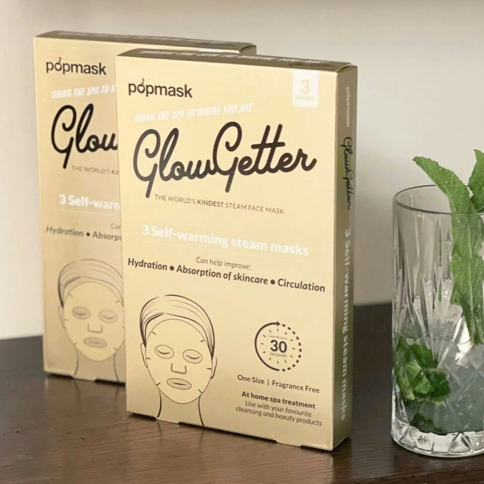 image 1 of Popmask Glow Getter 3 Steam Face Masks