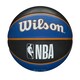 image 2 of New York Knicks Wilson Basketball - Blue/Black - 7