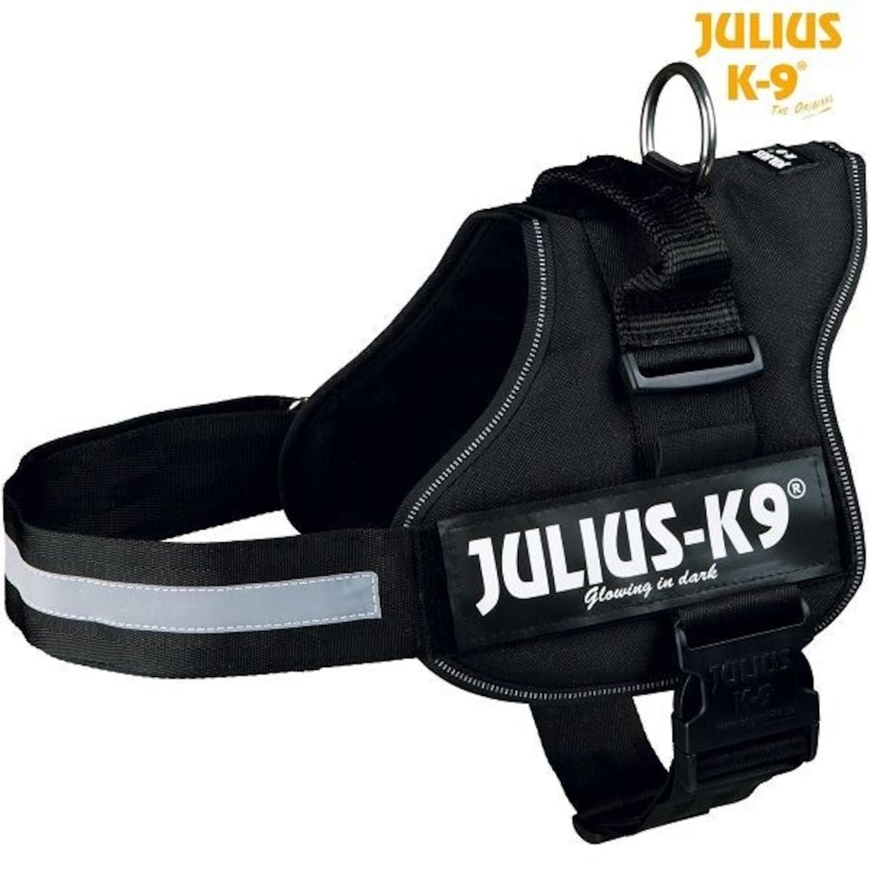 Julius-K9® Dog Powerharness - 1 / L, Black