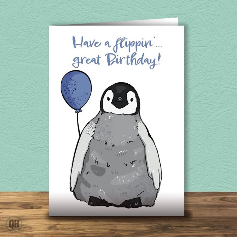 Flippin' Great Birthday - Birthday Card