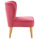 image 4 of Premier Kids Chair, Comfortable Seating Pink Velvet Chair, Easy to Clean Bedroom Chair, Adjustable Small Chair