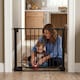 image 7 of Safetots SafeStep Gate, Black, 89cm - 96cm, Extra Low Walkthough, 74cm Extra Wide Doorway, One Piece Extra Wide Baby Gate