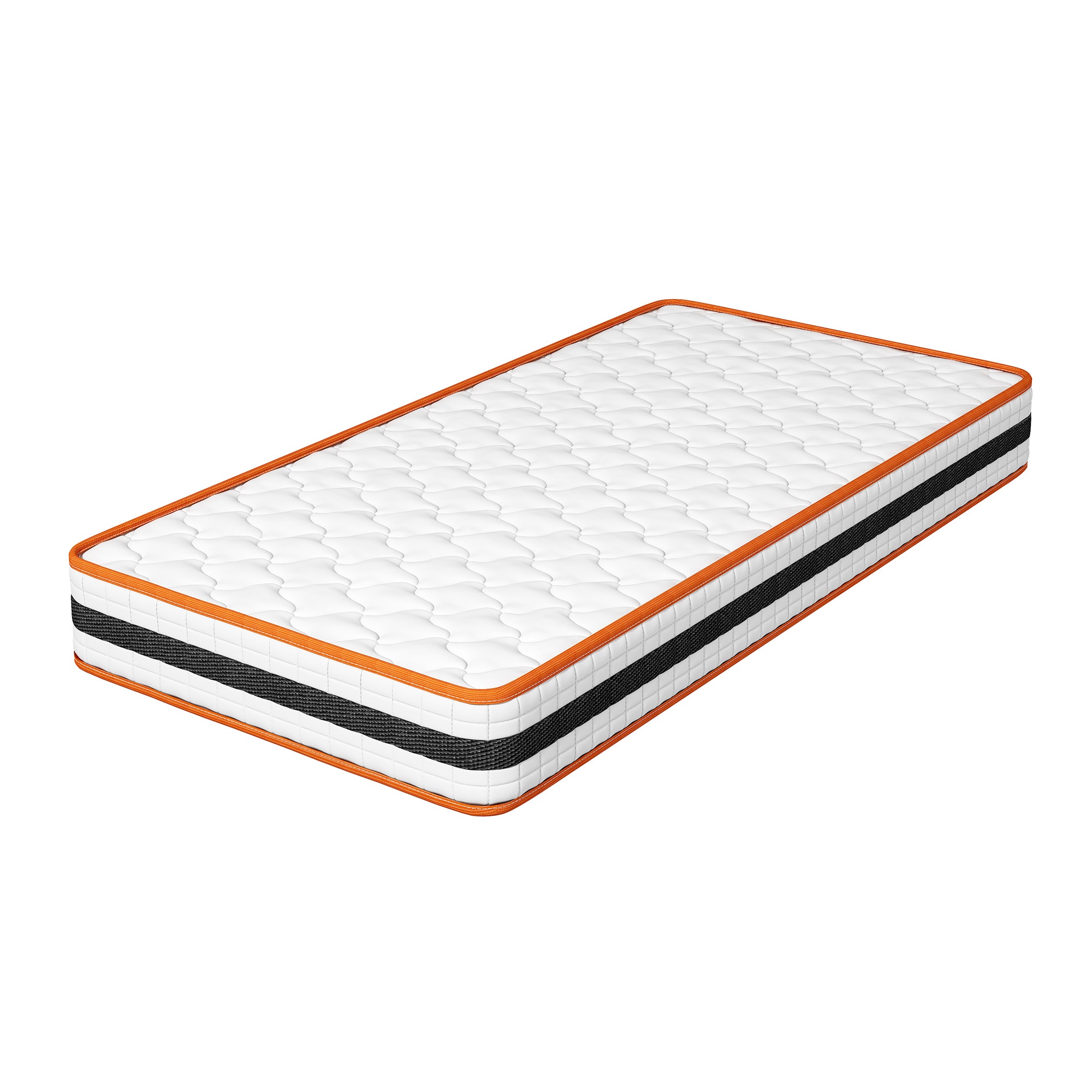 Hybrid Memory Foam And Spring Mattress, Small Single 2ft6 Breathable Memory Foam Mattress, Orthopaedic Comfort, Pressure Relief And Hypoallergenic