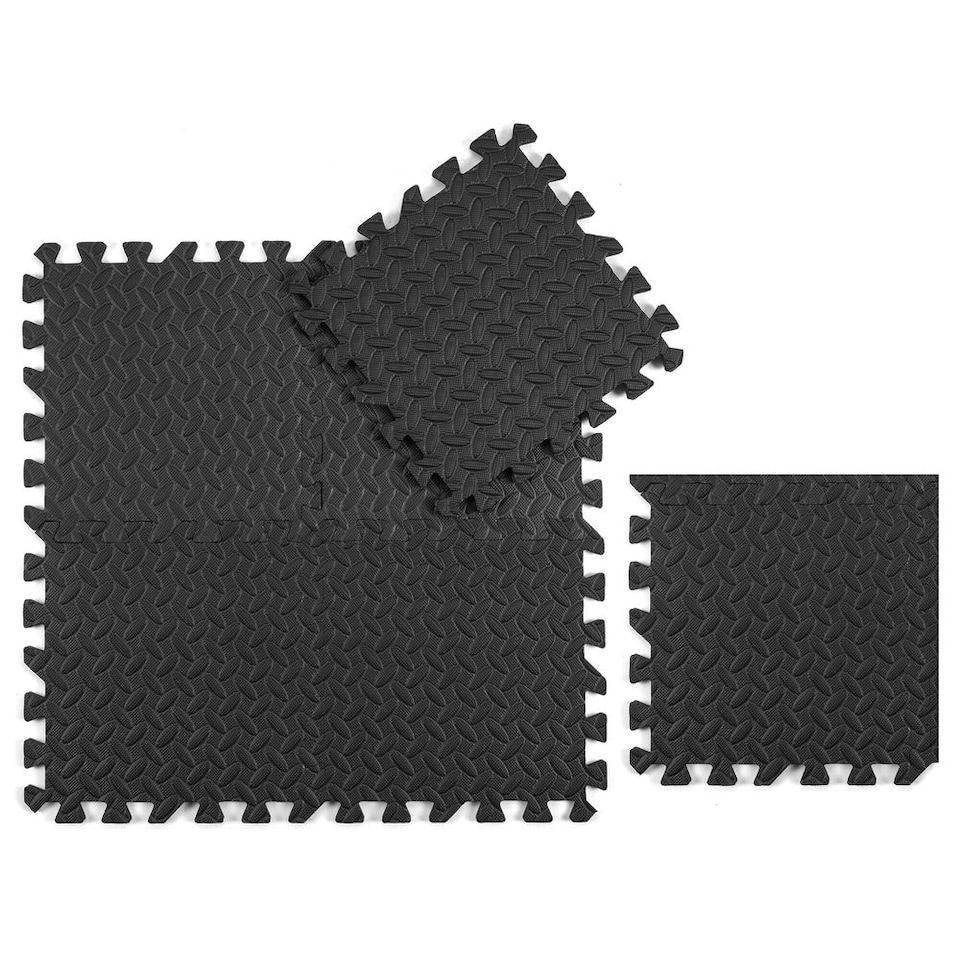 image 1 of Dekton Water Resistant EVA Floor Mats Interlocking Yoga Gym Soft 60cm x 60cm