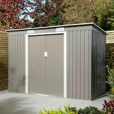 Rowlinson Trentvale Metal Shed 8x4