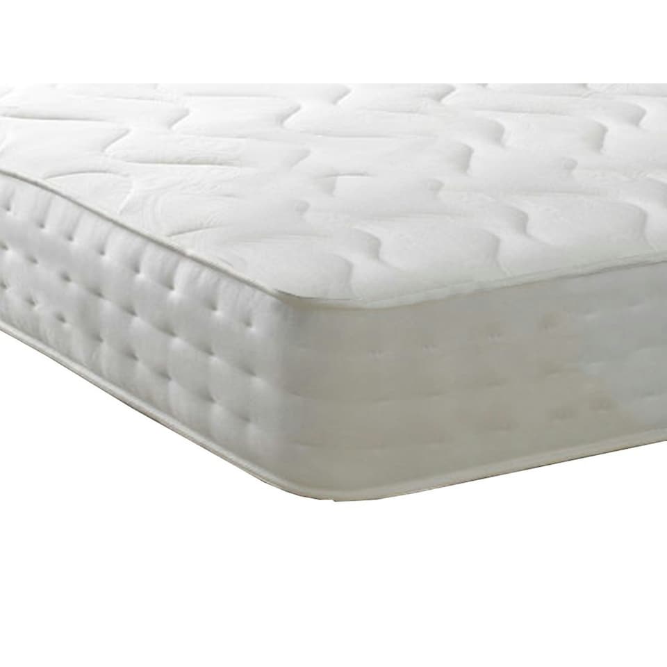 image 1 of Sleep-Fusion Hybrid Mattress - 20cm Deep, Plush Feel, Cooltouch+ Breathable White | Small Double