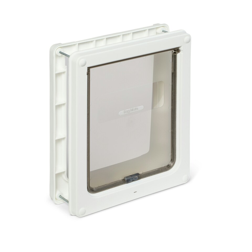 image 1 of Dog Mate Medium Dog Door – White (215W)