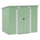 image 1 of Outsunny 7 x 4ft Outdoor Garden Storage Shed for Backyard - Light Green