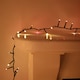 image 2 of 750 LED 18.7m Premier TreeBrights Indoor Outdoor Christmas Multi Function Mains Operated String Lights with Timer in  Red & Vintage Gold