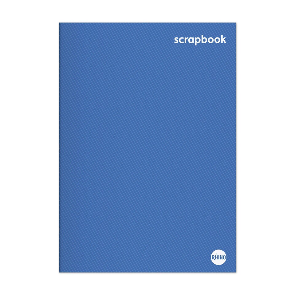 image 1 of Pack of 5 Rhino A4+ 36 Pages Multi-Coloured Paper Scrapbook Pads