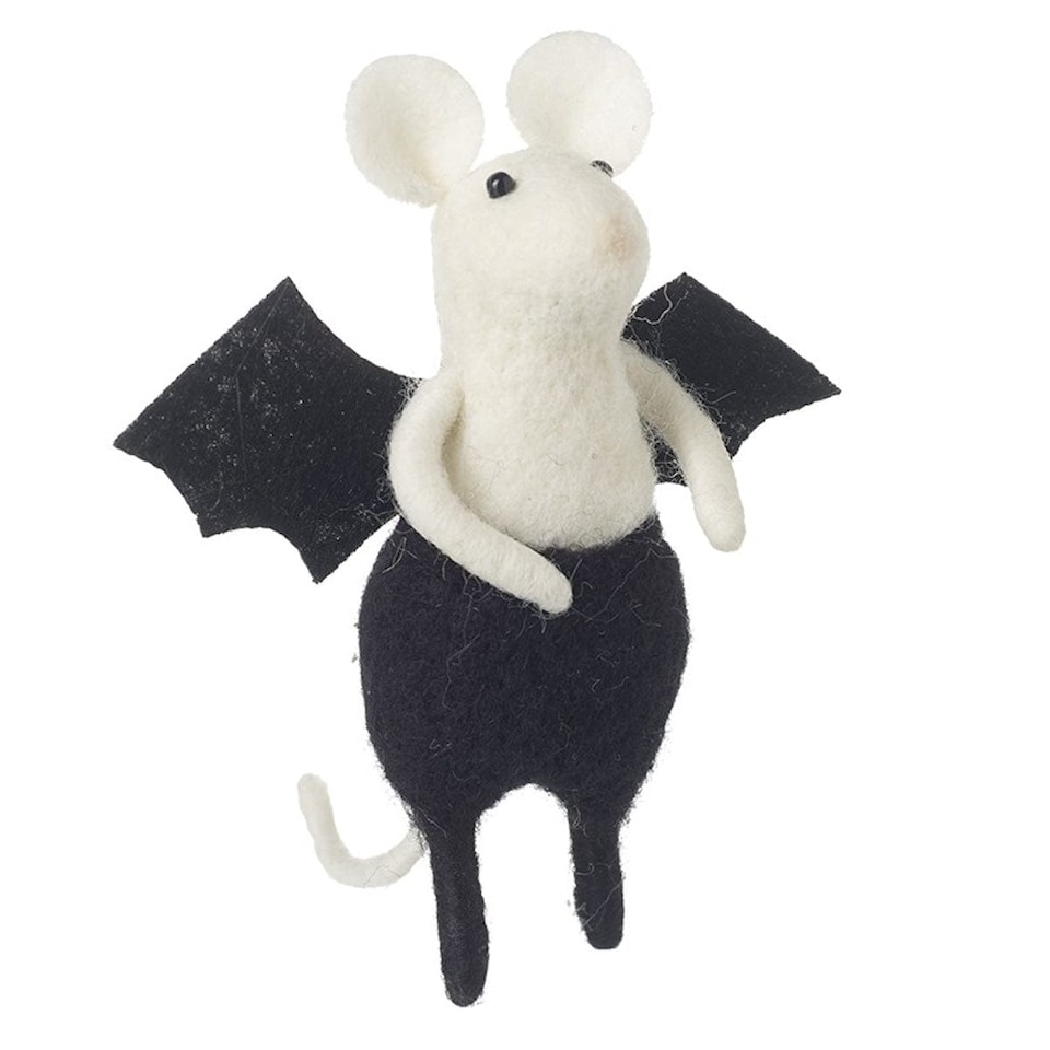 Heaven Sends Halloween Felt Bat Mouse Decoration