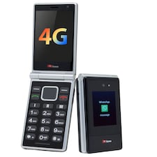 TTfone TT990 4G Flip Phone with Android 14 (De-Googled) - EE Pay as you go