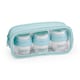 image 2 of SMUG Travel Pump Jar Set - Mint Green