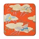 image 3 of 12 Piece Placemat And Coaster Set With Designer Artwork And Wood Backing