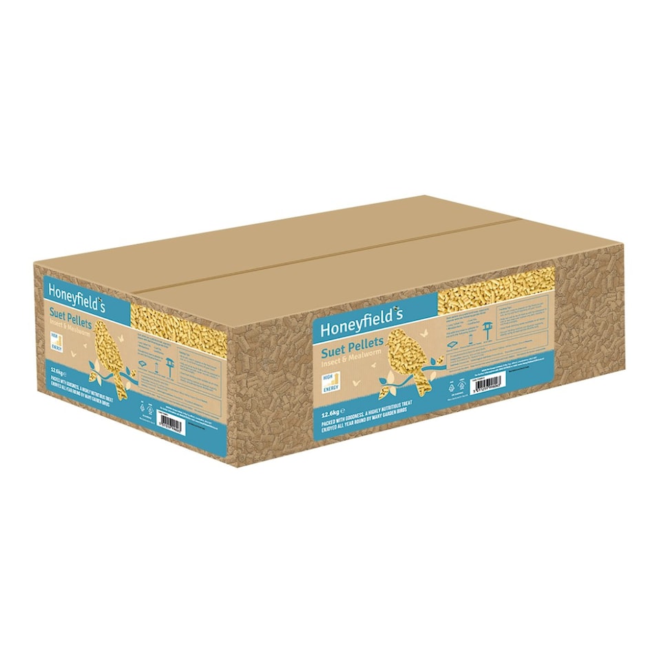 image 1 of Honeyfield's Suet Pellets With Insect & Mealworm 12.6kg