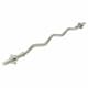 image 1 of Solid EZ Curl Bar 1" Barbell With Spinlock Collars | Chrome