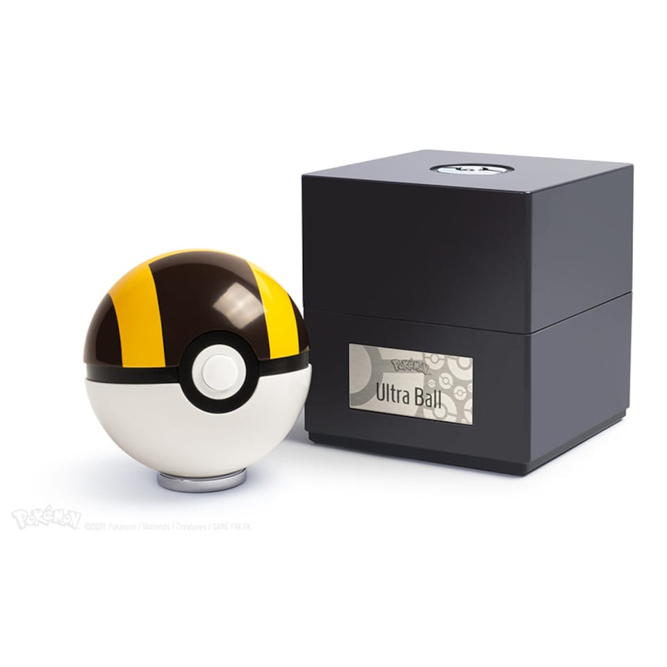 image 1 of Pokémon Die-Cast Ultra Ball Replica | Black