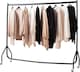 image 1 of House of Home Heavy Duty Clothes Rail Home Shop Garment Hanging Display Stand Rack 6ft | Black