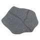 image 1 of Stepping Stones Rubber Path Walkway Stone Design - Grey - Pack of 2 | Grey | Grey | Pack of 2