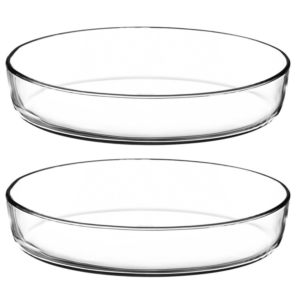 image 1 of Pasabahce Glass Oval Tray 2360ml Clear | 0