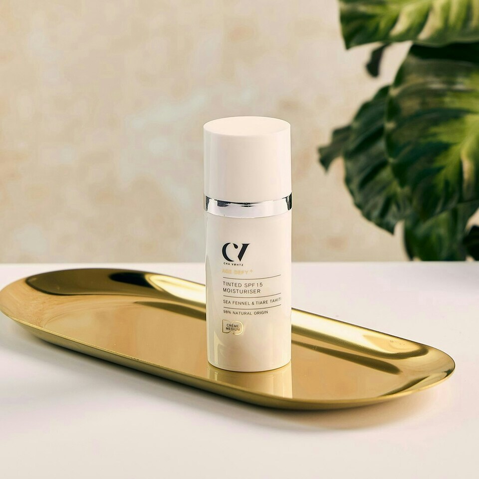 image 1 of Green People Age Defy+ Tinted DD Moisturiser SPF15 Medium - Colour Correcting Day Cream - Alcohol Free - Vegan, 30ml