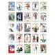 image 1 of French Music Theatre Aesthetic La Vie Parisienne Art A6 Set of 50 Unframed Prints