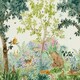 image 1 of Holden Décor Forest Friends Mural Wallpaper - Multicoloured - One Size Multi