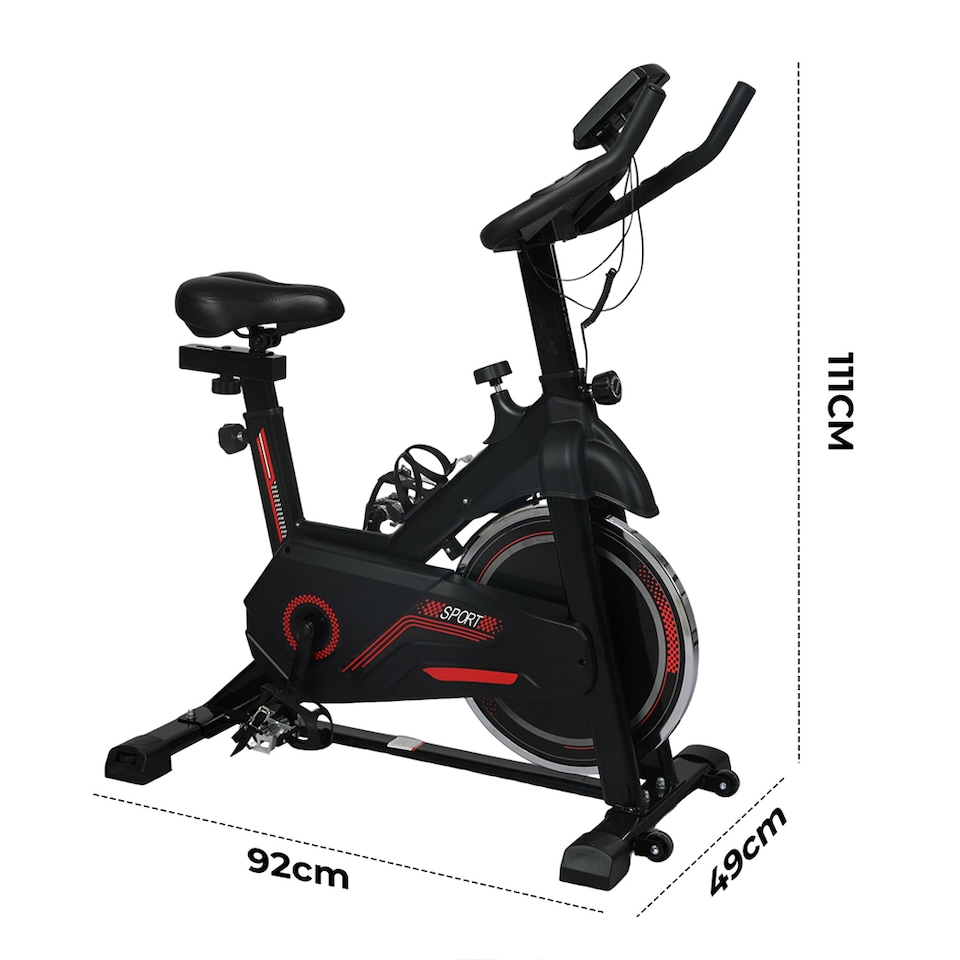 image 1 of Centra Magnetic Exercise Bike Indoor Cardio Spinning Training Fitness