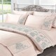 image 1 of Kampala Hill Amara Duvet Cover Set Pink | Pink | Pink | Double