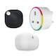 image 1 of Shelly BLU Motion Sensor, BLU Button Tough ZB Black & Plug Bundle