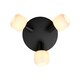 image 2 of Milford Mini 3-Rondel | Ceiling light | Black Black | Black