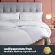 image 6 of Silentnight Luxury Hotel Collection 13.5 Tog Duvet, Soft Cover, Hypoallergenic, Made in the UK, Super King White | Super King