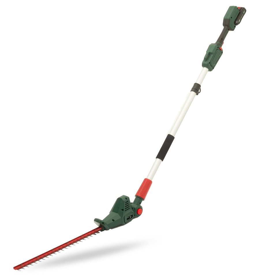 image 1 of Webb 20V Cordless Long Reach Hedge Trimmer 50cm with Battery